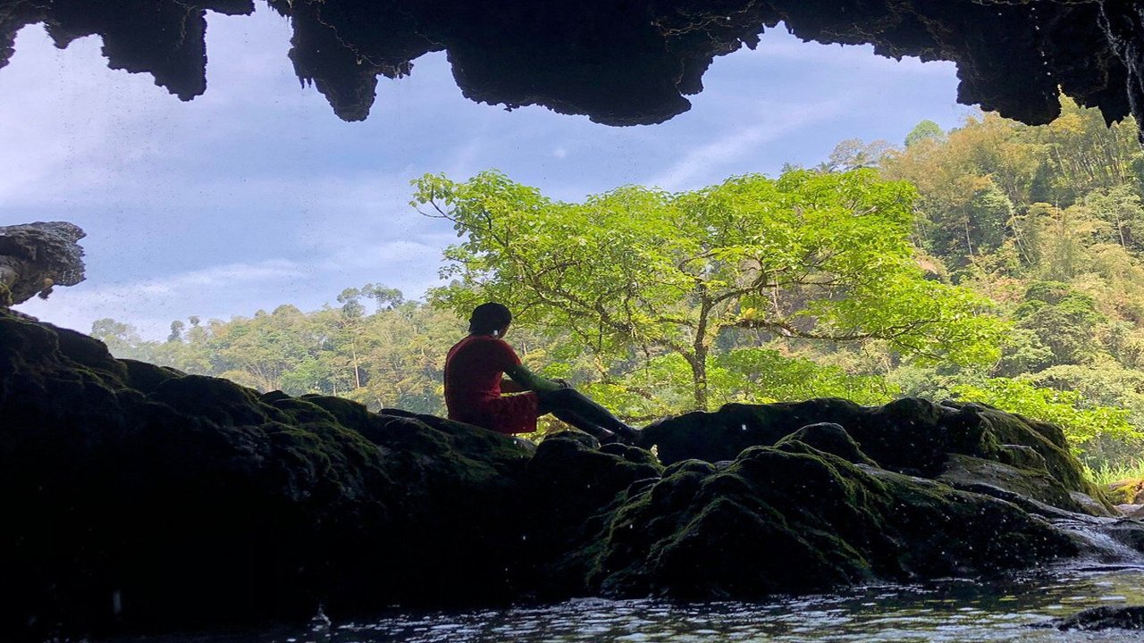 Escape to Nature's Haven: Tumpak Sewu Waterfall, Goa Tetes, and Kapas Biru in East Java