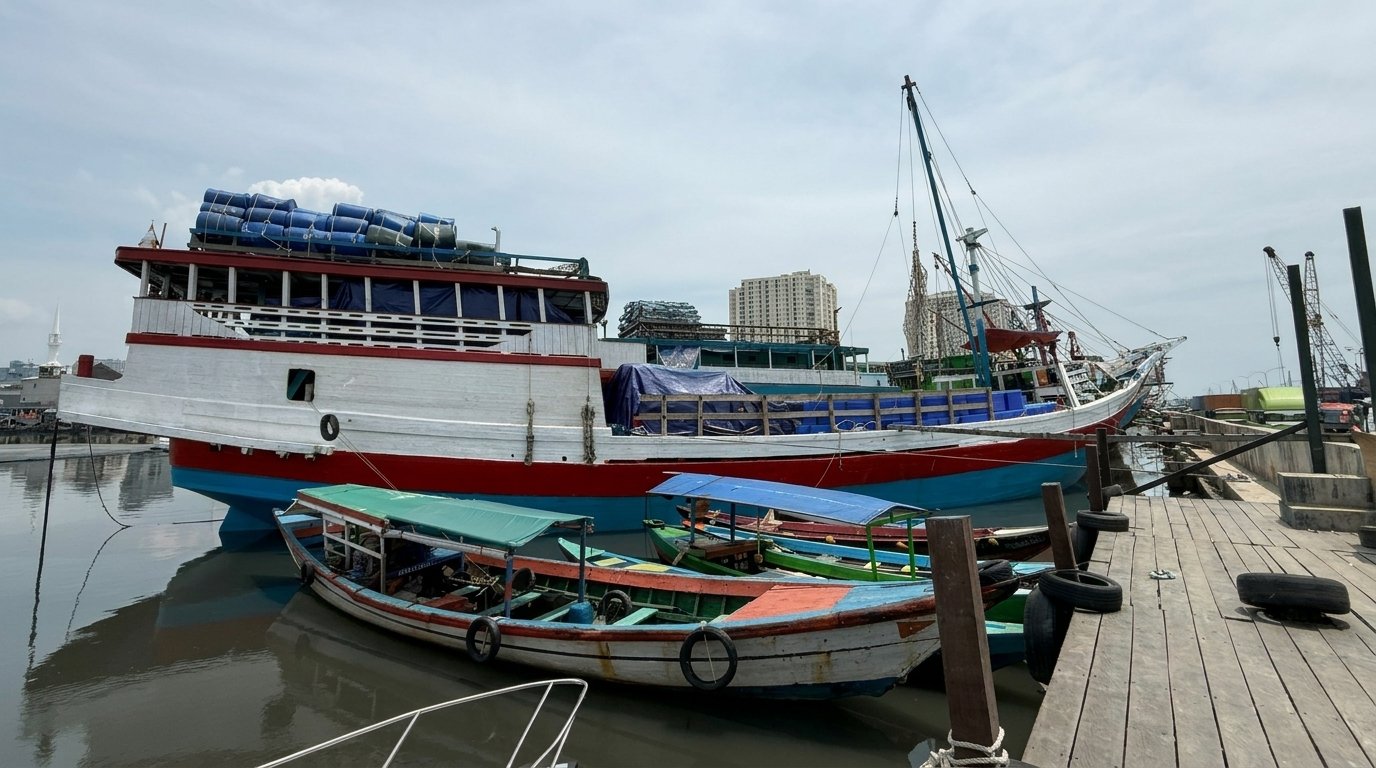 Sunda Kelapa from Cruise Port