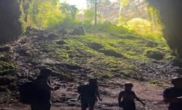 Indonesia's Natural Wonders: Catching the Sunrise on Mount Merapi and Descending into Jomblang Cave