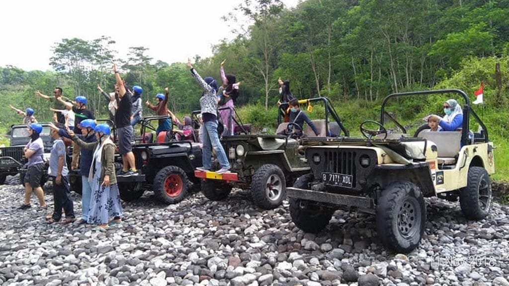 From Volcano to Underground: A Day of Adventure on the Merapi Jeep and Jomblang Cave Tour