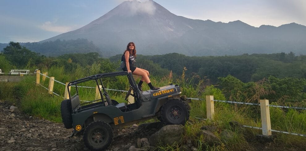 Merapi Jeep Sunrise and Jomblang Cave Tour