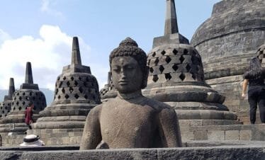 Stunning Stone Carvings and History: A Semarang Port Tour to Borobudur Temple
