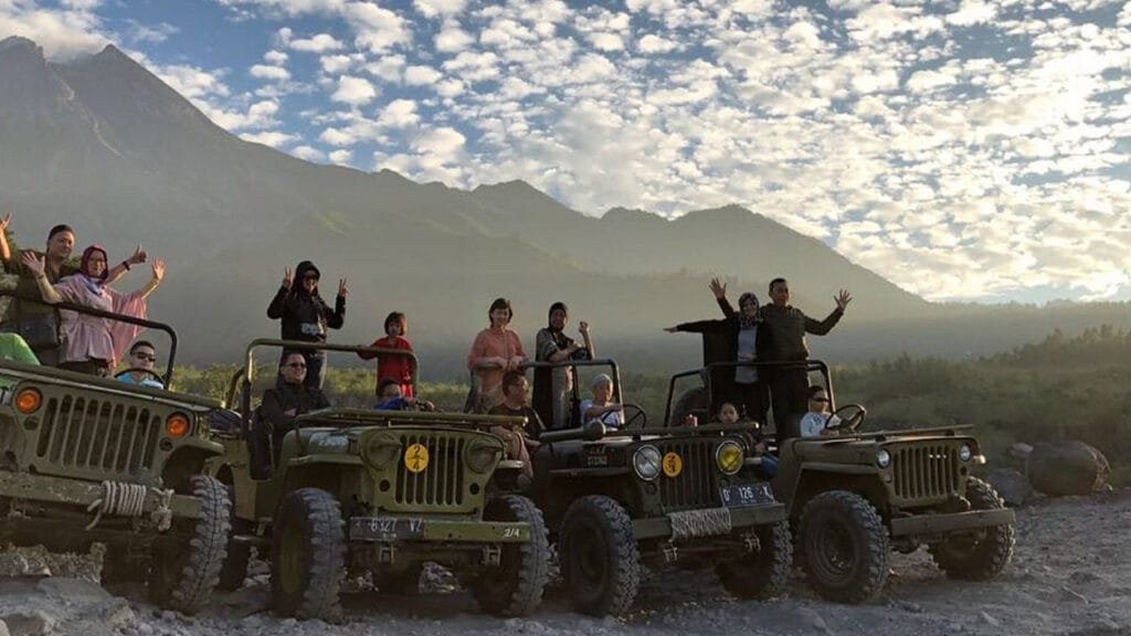 Experience Indonesia's Magic A Morning on Mount Merapi and Borobudur Temple Tour