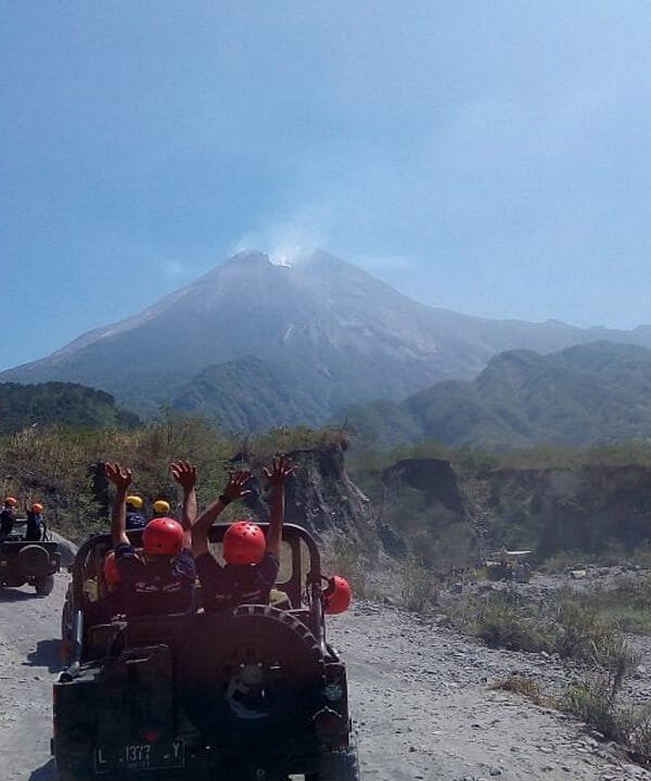 Get Closer to Indonesia's Active Volcano Merapi Jeep Tour from Yogyakarta