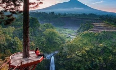 Unforgettable Scenery: Merapi Volcano Jeep Tour and Kedung Kayang Waterfall Excursion
