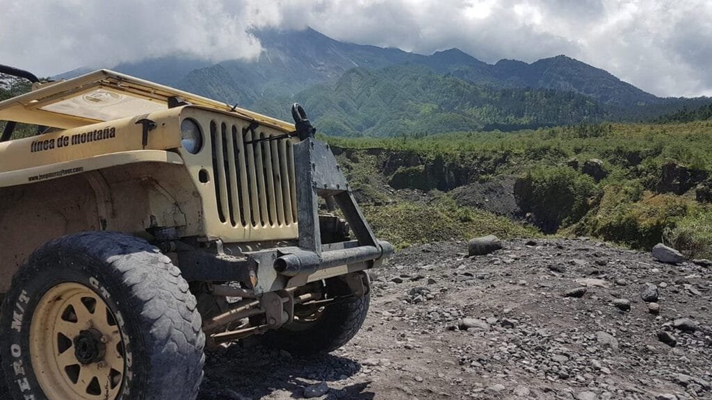 Off-Road Adventure Discovering the Beauty of Mount Merapi on a Lava Tour