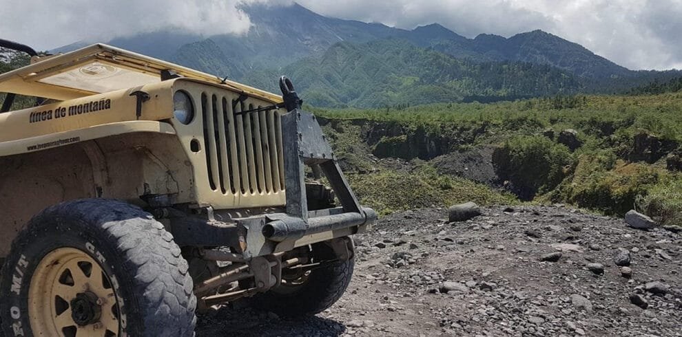 Off-Road Adventure Discovering the Beauty of Mount Merapi on a Lava Tour