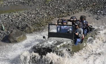 Merapi Jeep Tour and Elo River Whitewater Rafting