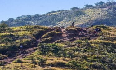 Nature at its Finest Witnessing the Spectacular Mount Merbabu Sunrise on a Camping Trip
