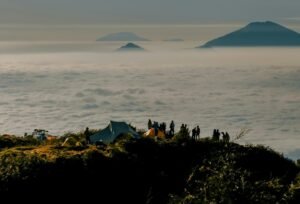 Exploring the Scenic Trails of Mount Prau in Java
